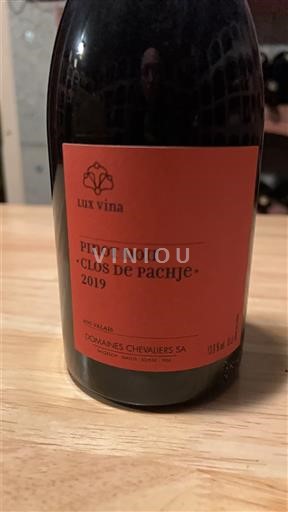 Valais Không được chỉ định Domaine Domaines Chevaliers Clos de Pachje 2019