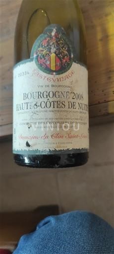 Burgundsko Hautes Côtes de Nuits Domaine Clos Saint-Louis 2008