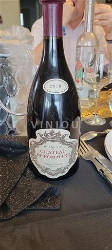 Borgoña Pommard Château Pommard Grand Vin 2010