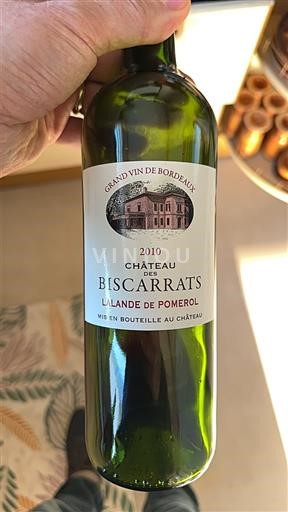 Bordeaux Lalande-de-Pomerol Château S Biscarrats 2010
