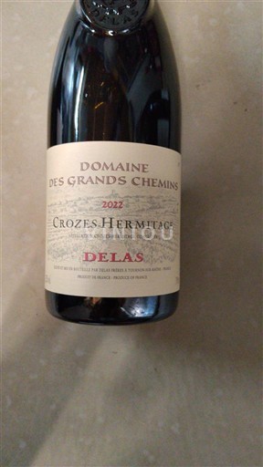 Thung lũng Rhône Crozes-hermitage Delas Domaine des Grands Chemins 2022