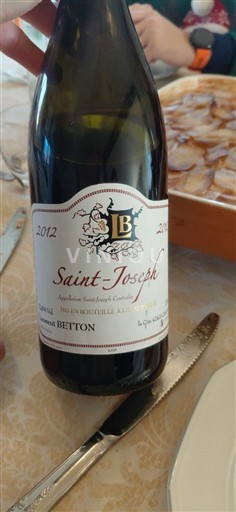 Rhônetal Saint-Joseph Laurent BETTON 2012