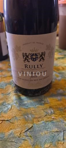 Burgundsko Rully Les Mollepierres 2013