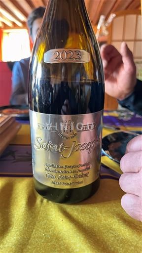 Víno Rouge sec Domaine Louis Chèze 2023 Francie Údolí Rhôny Saint-Joseph AOC