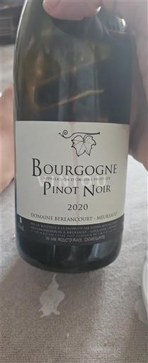 Burgundija Domaine Briauncourt 2020