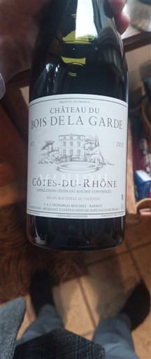 Rona dolina Côtes-du-Rhône Château Bois de la Garde 2019