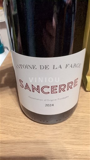 Valle del Loira Sancerre Antoine de la Farge 2024