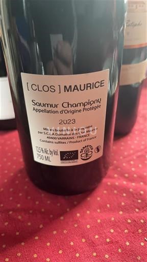 Loire-dalen Saumur-Champigny Clos Maurice 2023