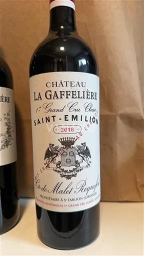 Bordeaux Saint-Émilion Château La Gaffelière 2018