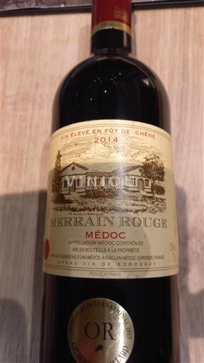 Bordeaux Médoc Merrain Rouge 2014