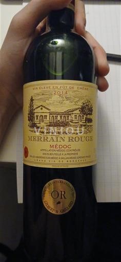 Bordeaux Médoc Merrain Rouge 2014