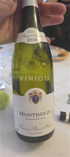 Burgundija Monthélie Domaine Poissant Aupoux 2018