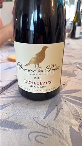 Bourgogne Échézeaux Grand Cru Domaine S Perdrix 2015