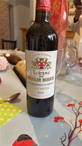 Bordeaux Haut-Médoc Château Moulin Rouge 2018 2018