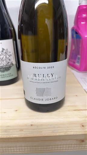 Bourgogne Rully Claudie Jobard Montagne la Folie 2023