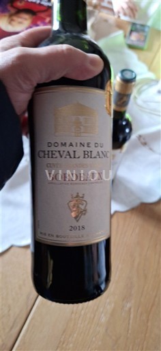 Bordeaux Domaine Cheval Blanc 2018