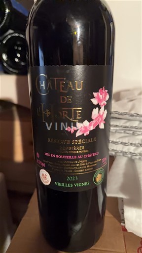 Languedok Corbières Château L'Horte Réserve Spéciale Vieilles Vignes 2023