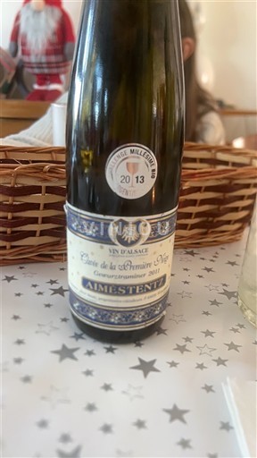 Alsacia Aimestentz Eichberg de la Première Trie Gewurztraminer 2013