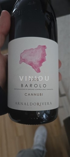 Rượu vang Rouge sec Cannubi ArnaldoRivera 2020 Ý Piemonte Barolo DOC