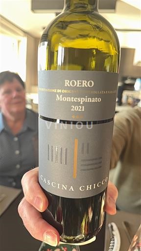Piedmont Wines Roero Cascina Chicco Montespinato 2021