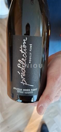 Údolí Loiry Pouilly-fumé Jonathan Didier Pabiot Prédilection 2017