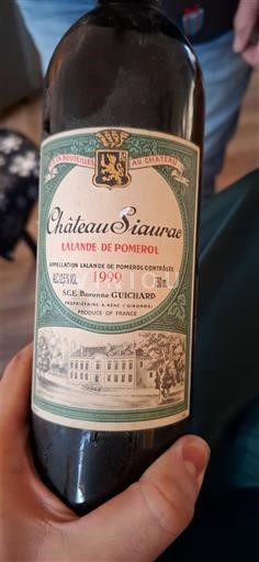 Bordeaux Lalande-de-pomerol Château Siaurac 1999