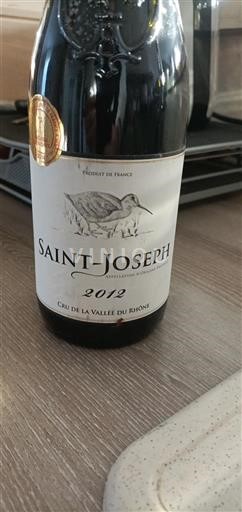 Valle del Rodano Saint-Joseph Cru de la vallée du Rhône 2012