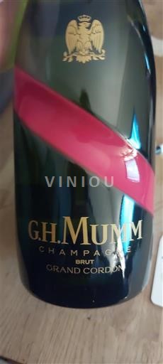 Champaña Champán G.H. Mumm Grand Cordon Sin añada