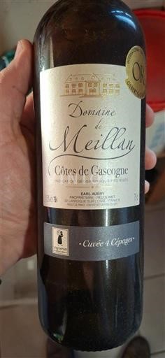 Zuidwest-Frankrijk Côtes de Gascogne Domaine Meillan 4 Cépages 2021