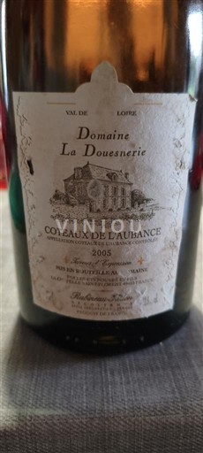 Loirevallei Coteaux-de-l'Aubance Domaine La Dousinerie 2005