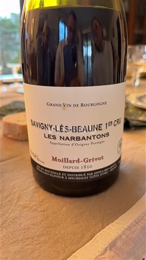Bourgogne Ikke specificeret Premier Cru Moillard-Grivot Les Narbantons Ikke årgangsbestemt