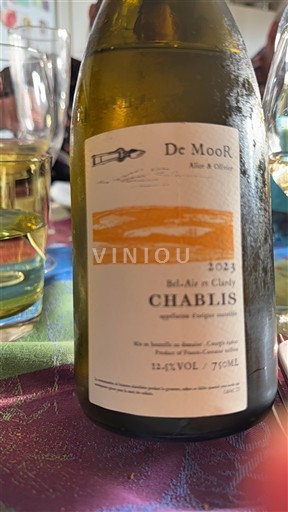 Burgundsko Chablis De Moor Bel-Air et Clardy 2023