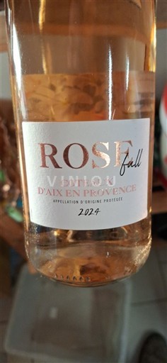 Provence Coteaux d'Aix-en-Provence Rosé Fall 2024