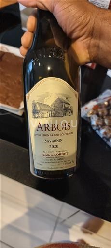 Jura Arbois Frédéric Lornet Savagnin 2020
