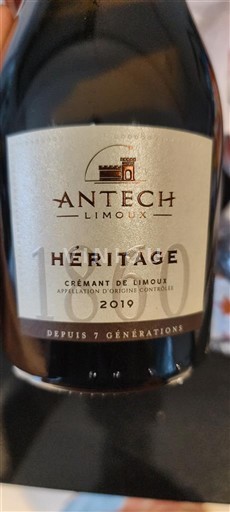 Languedoc Crémant de Limoux Antech Héritage 2019
