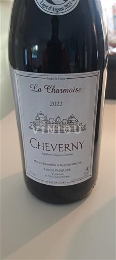 Loire Valley Cheverny Laurent Pasquier La Chamoise 2022