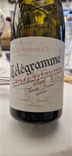 Rhônevallei Châteauneuf-du-Pape Domaine Vieux Télégraphe Télégramme 2022