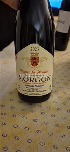 Beaujolais Morgon Réserve des Marcellins 2023