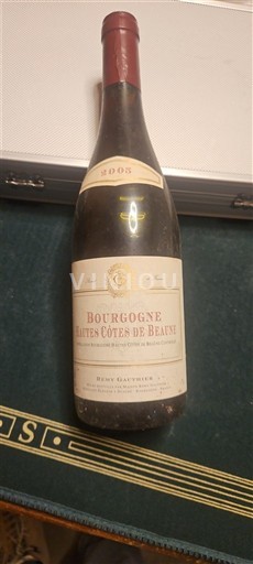 Burgundsko Hautes Côtes de Beaune Rémy Gauthier 2005