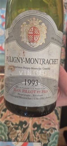 Burgundsko Puligny-Montrachet Jean Pillot et Fils 1993