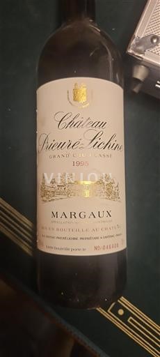 Bordeaux Margaux Grand Cru Château Prieuré-Lichine 1995
