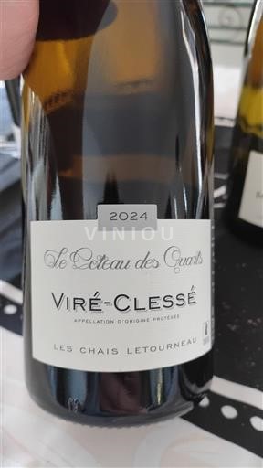 Bourgogne Viré-clessé Les Chais Letourneau Le Plateau des Quarts 2024