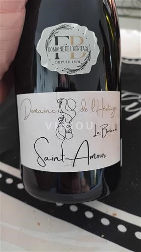 Beaujolais Saint-Amour Domaine L'Héritage La Brindille 2024