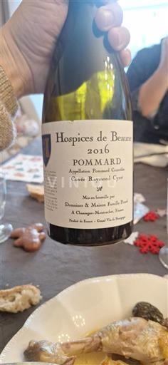 Borgoña Pommard Hospices de Beaune Raymond Cyrot 2016