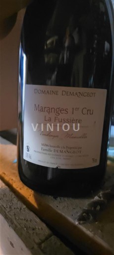 Burgundsko Maranges Premier Cru Domaine Mangeot La Fussière 2021