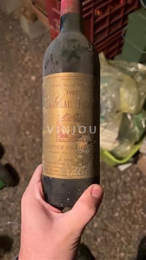 Bordeaux Côtes de Bordeaux Château Roquefort 1985