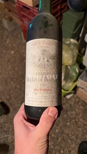 Bordeaux Haut-Médoc Château Moulin de Blanchon 1999