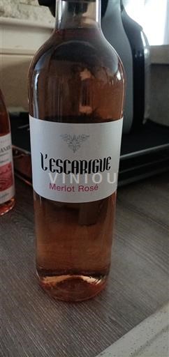 Valle del Ródano No especificado L'Escarigue Merlot Rosé 2017