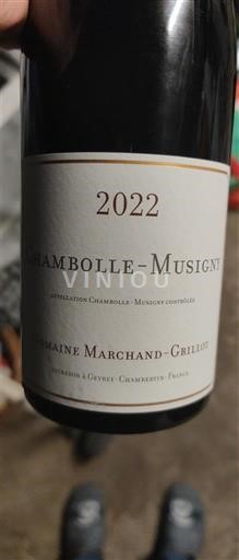Burgundi Chambolle-Musigny Domaine Marchand-Grillot 2022