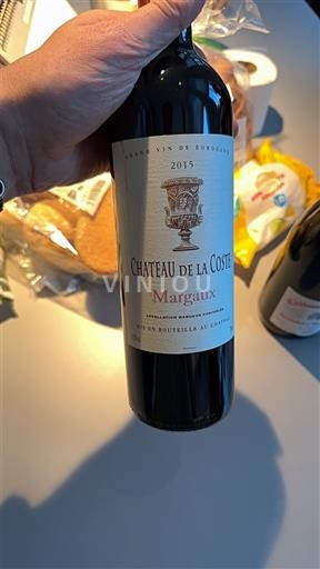 Bordeaux Margaux Château La Coste 2015